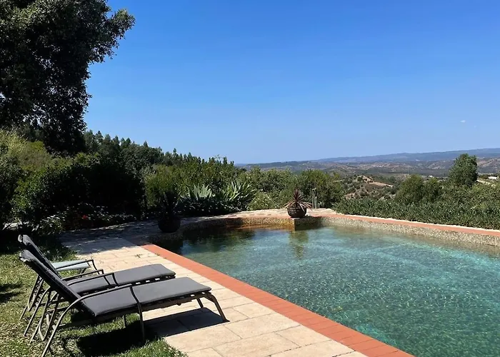 Alentejo Mountain Private Pool House Hébergement de vacances Bicas