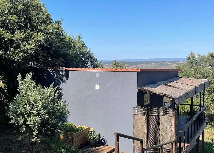 Alentejo Mountain Private Pool House Hébergement de vacances Bicas